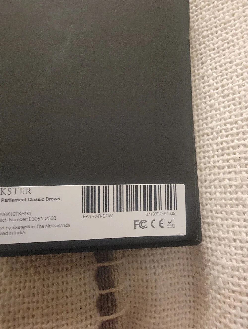 EKSTER Parliament Wallet-NIB
